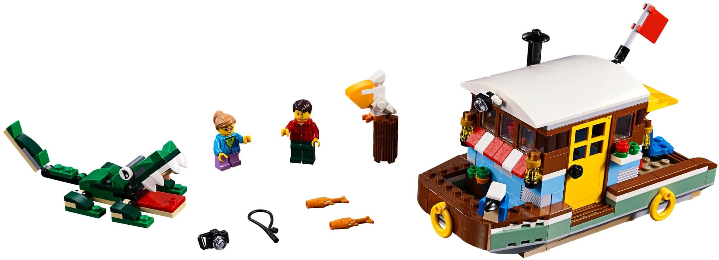 Casa Flotante del Río ( Lego 31093 ) imagen a