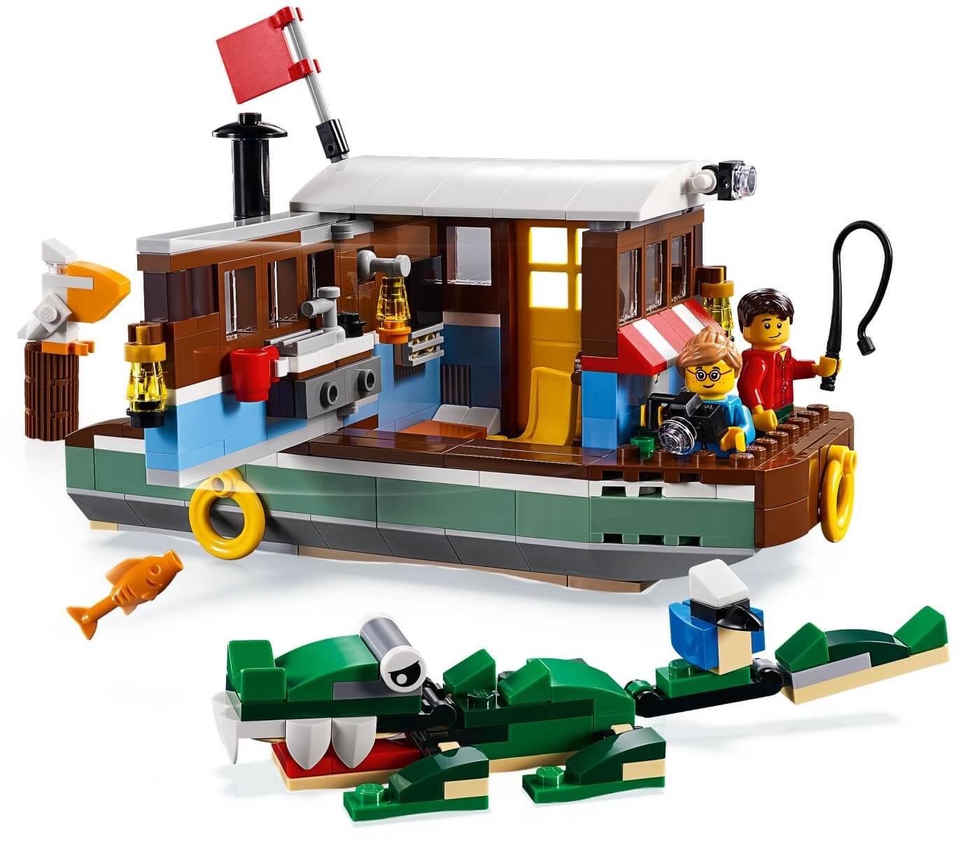 Casa Flotante del Río ( Lego 31093 ) imagen c