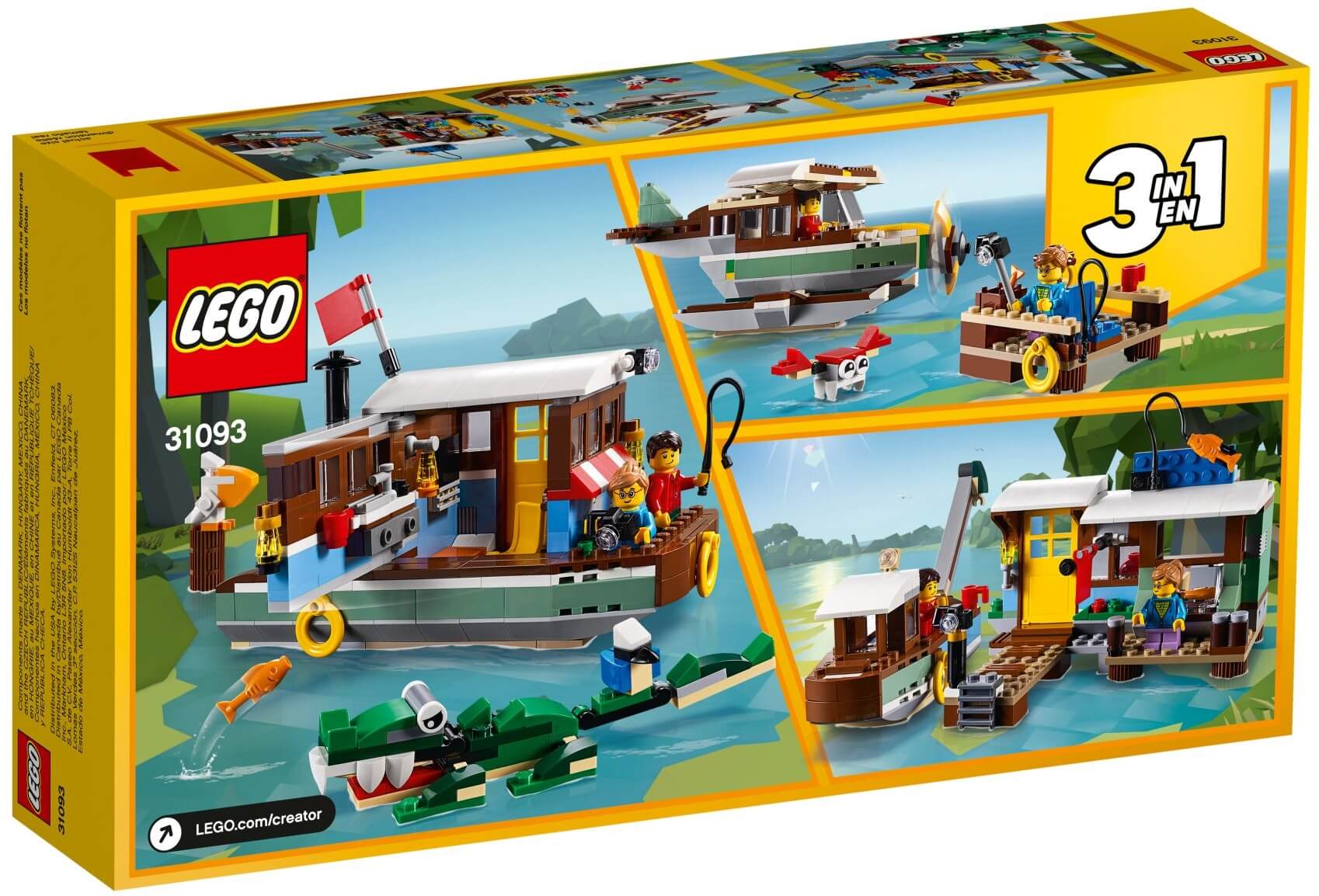 Casa Flotante del Río ( Lego 31093 ) imagen d