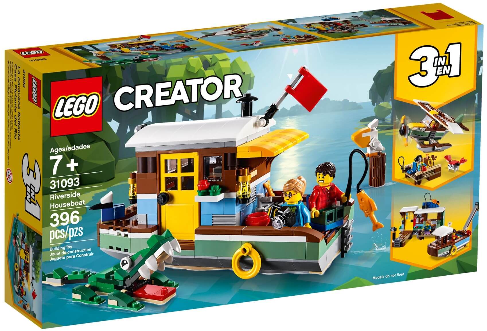 Casa Flotante del Río ( Lego 31093 ) imagen e