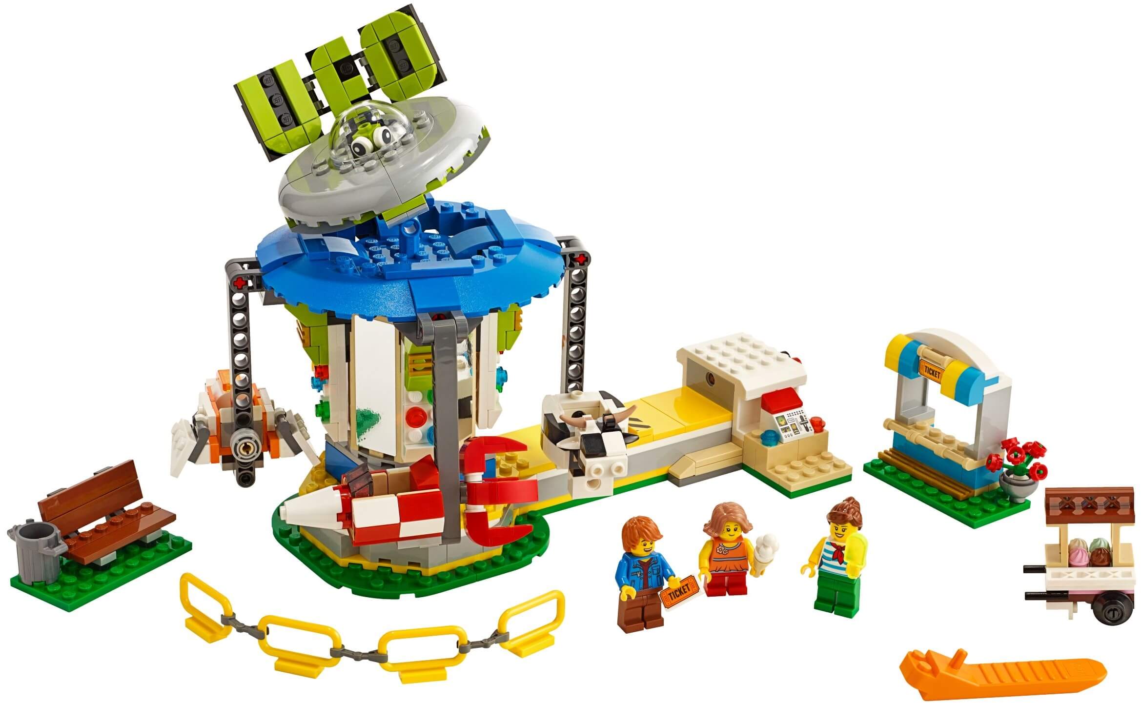Tiovivo de la Feria ( Lego 31095 ) imagen a