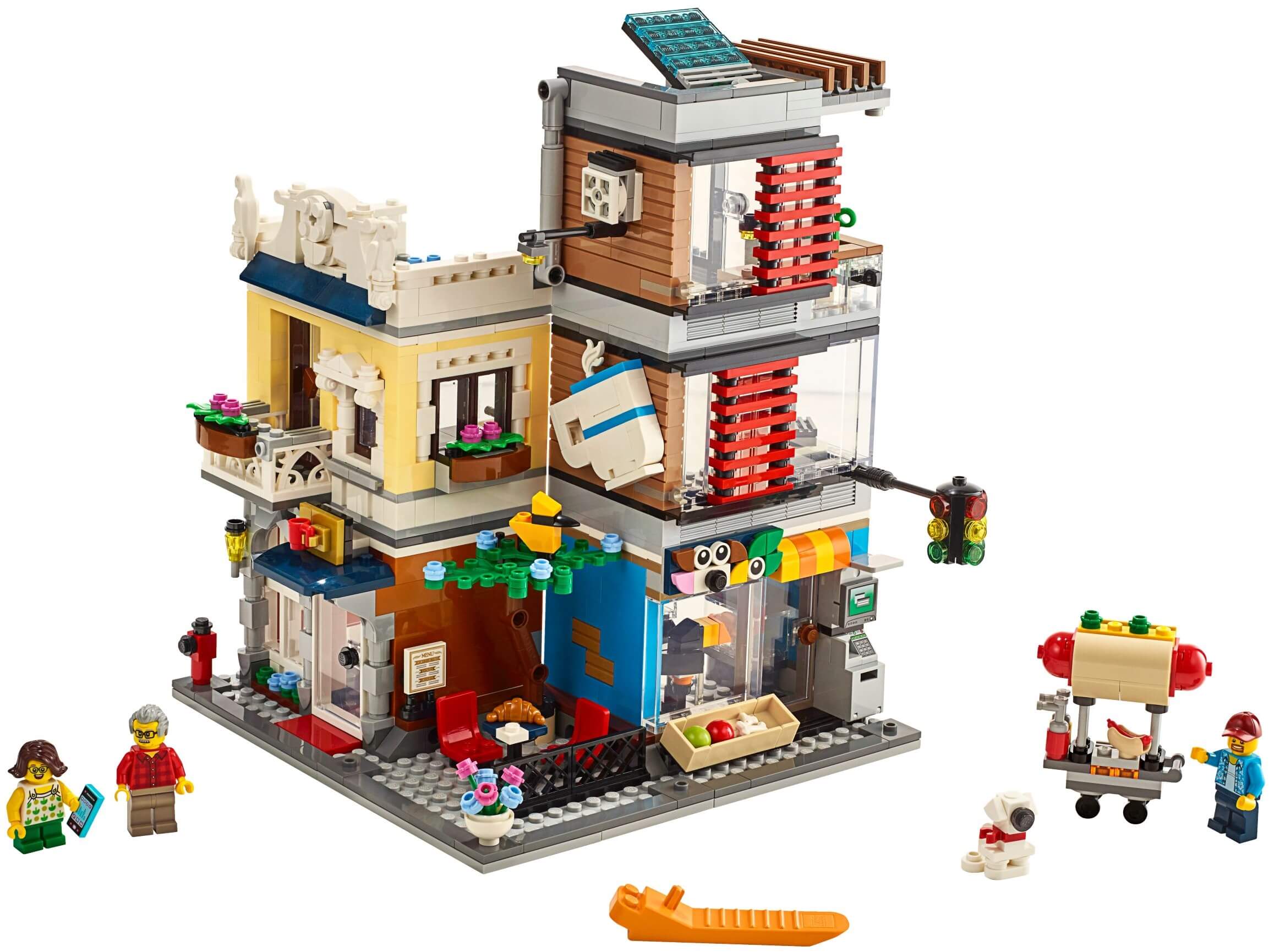 Tienda de Mascotas y Cafetería ( Lego 31097 ) imagen a