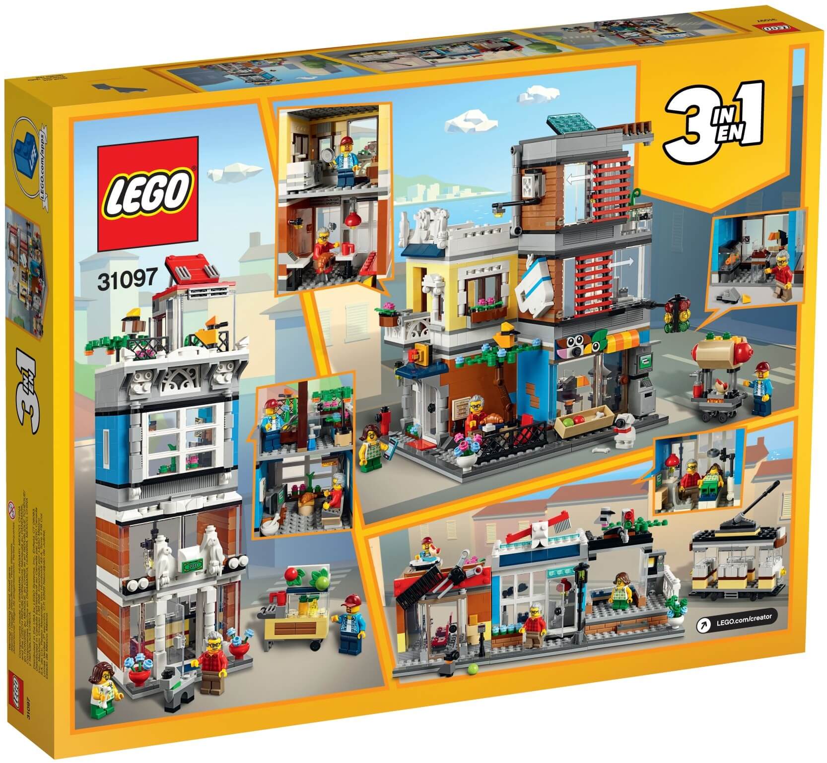 Tienda de Mascotas y Cafetería ( Lego 31097 ) imagen d