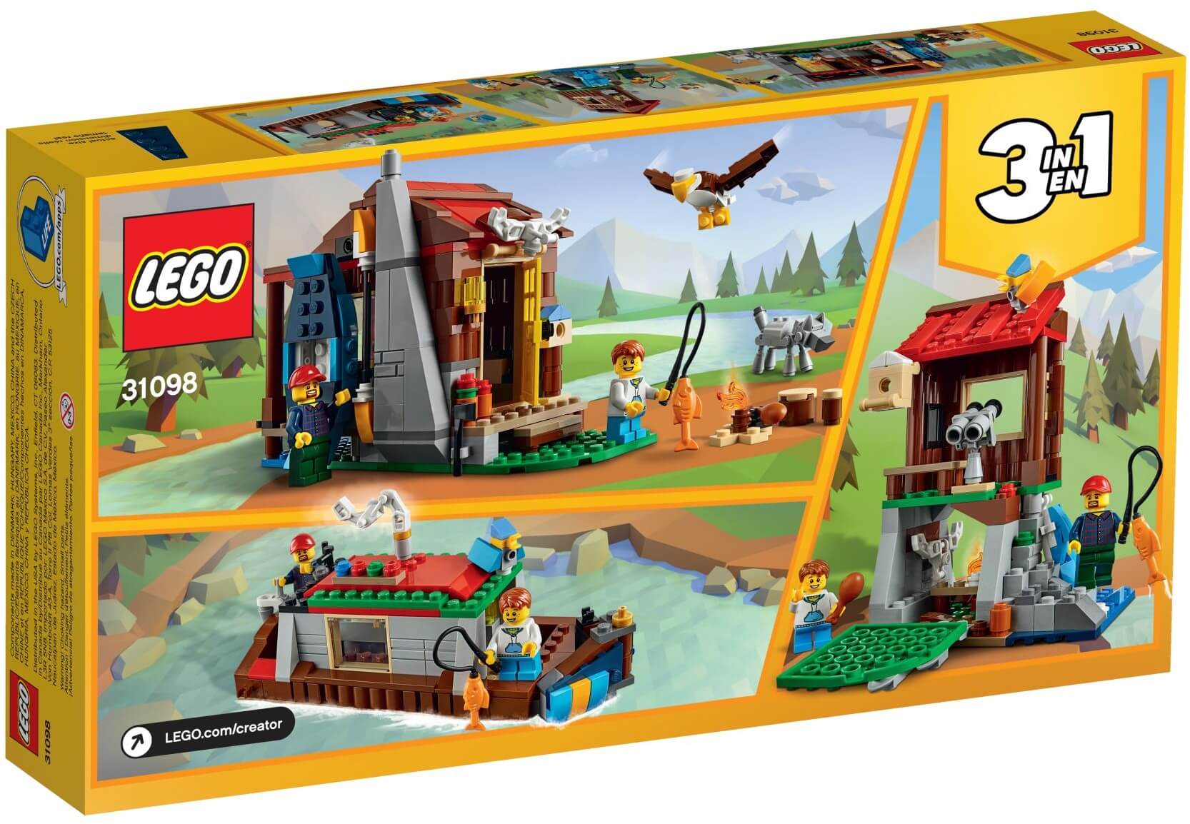 Cabaña Campestre ( Lego 31098 ) imagen d