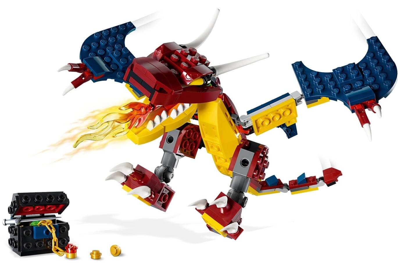 Dragon Llameante ( Lego 31102 ) imagen c