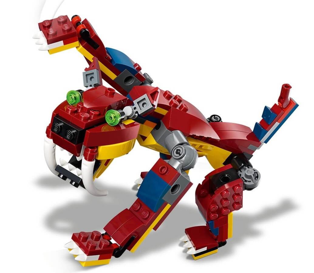 Dragon Llameante ( Lego 31102 ) imagen d