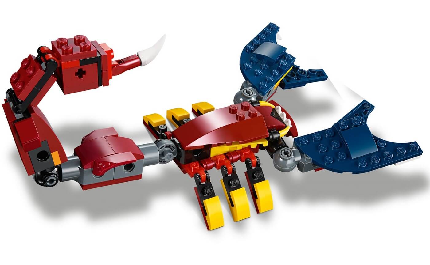 Dragon Llameante ( Lego 31102 ) imagen e