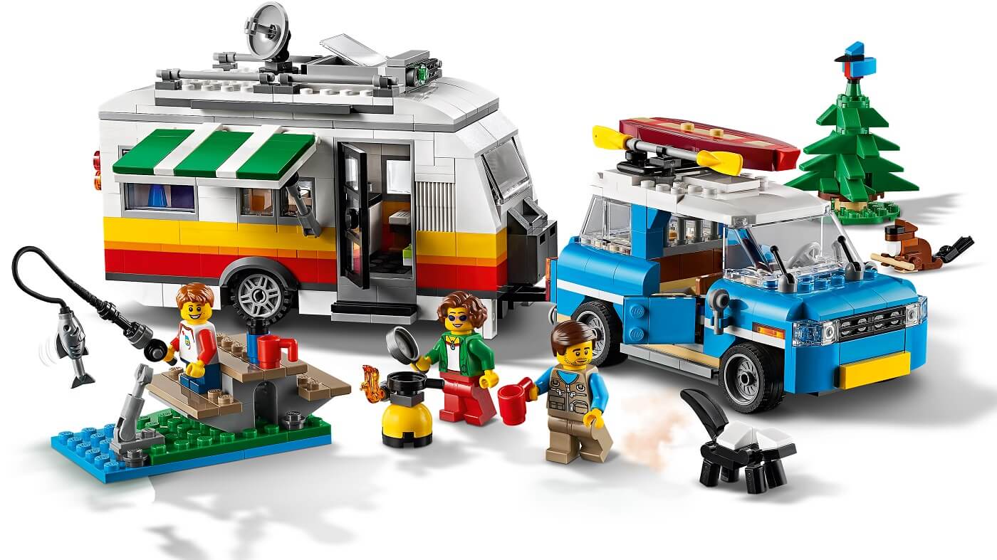 Vacaciones Familiares en Caravana ( Lego 31108 ) imagen b