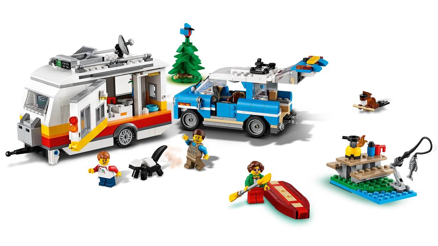 Vacaciones Familiares en Caravana ( Lego 31108 ) imagen c