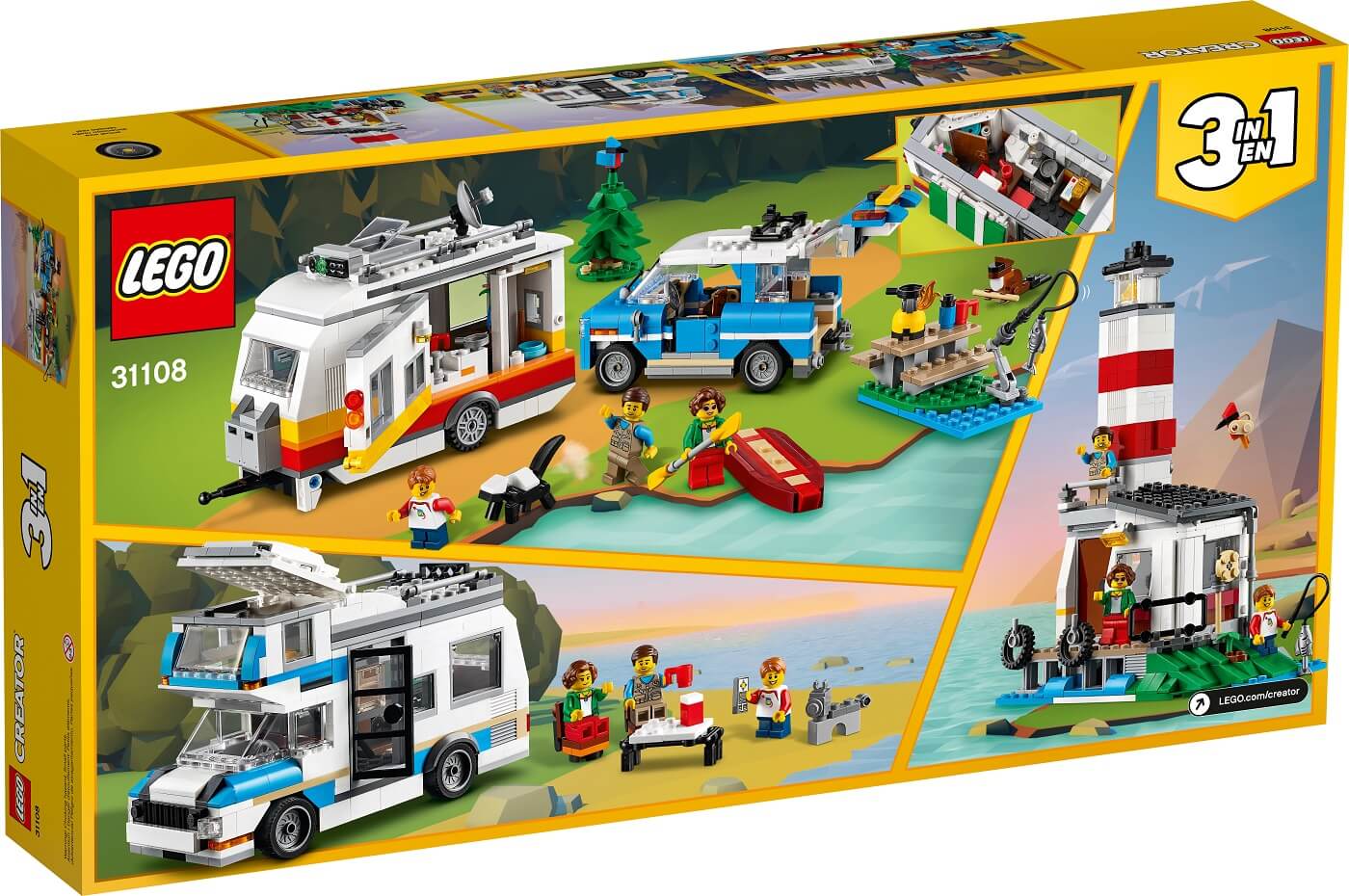 Vacaciones Familiares en Caravana ( Lego 31108 ) imagen f