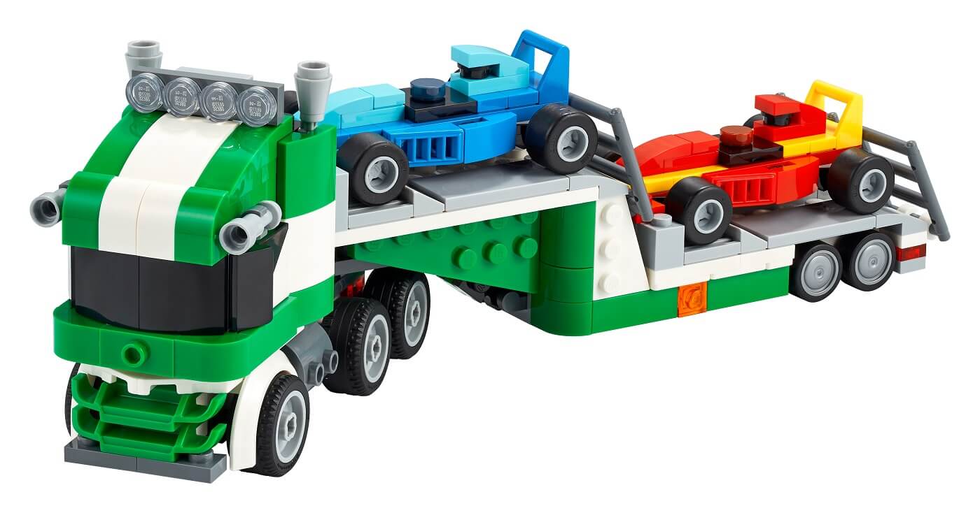Transporte de Coches de Carreras ( Lego 31113 ) imagen a