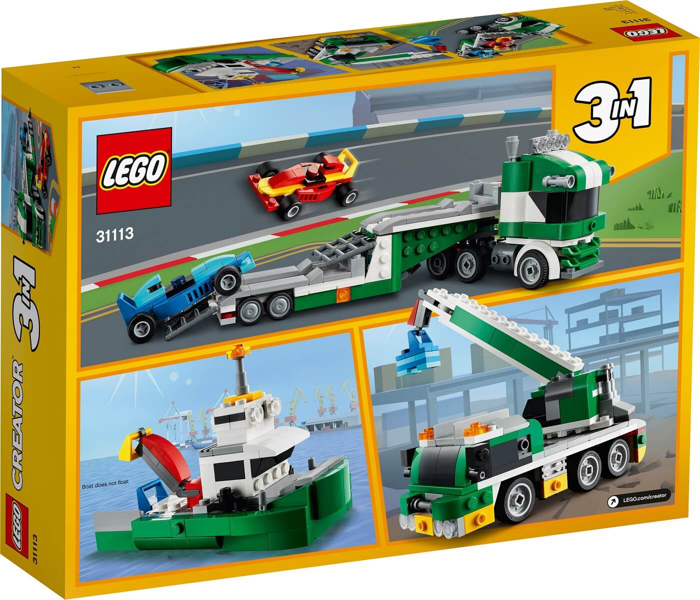Transporte de Coches de Carreras ( Lego 31113 ) imagen k