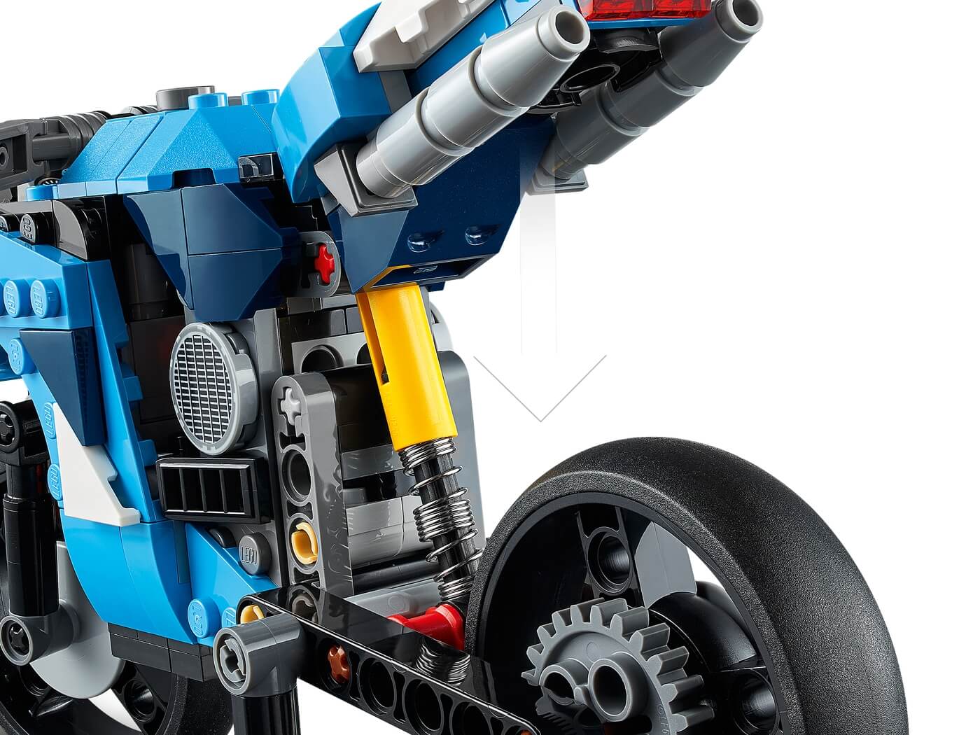 Supermoto ( Lego 31114 ) imagen h