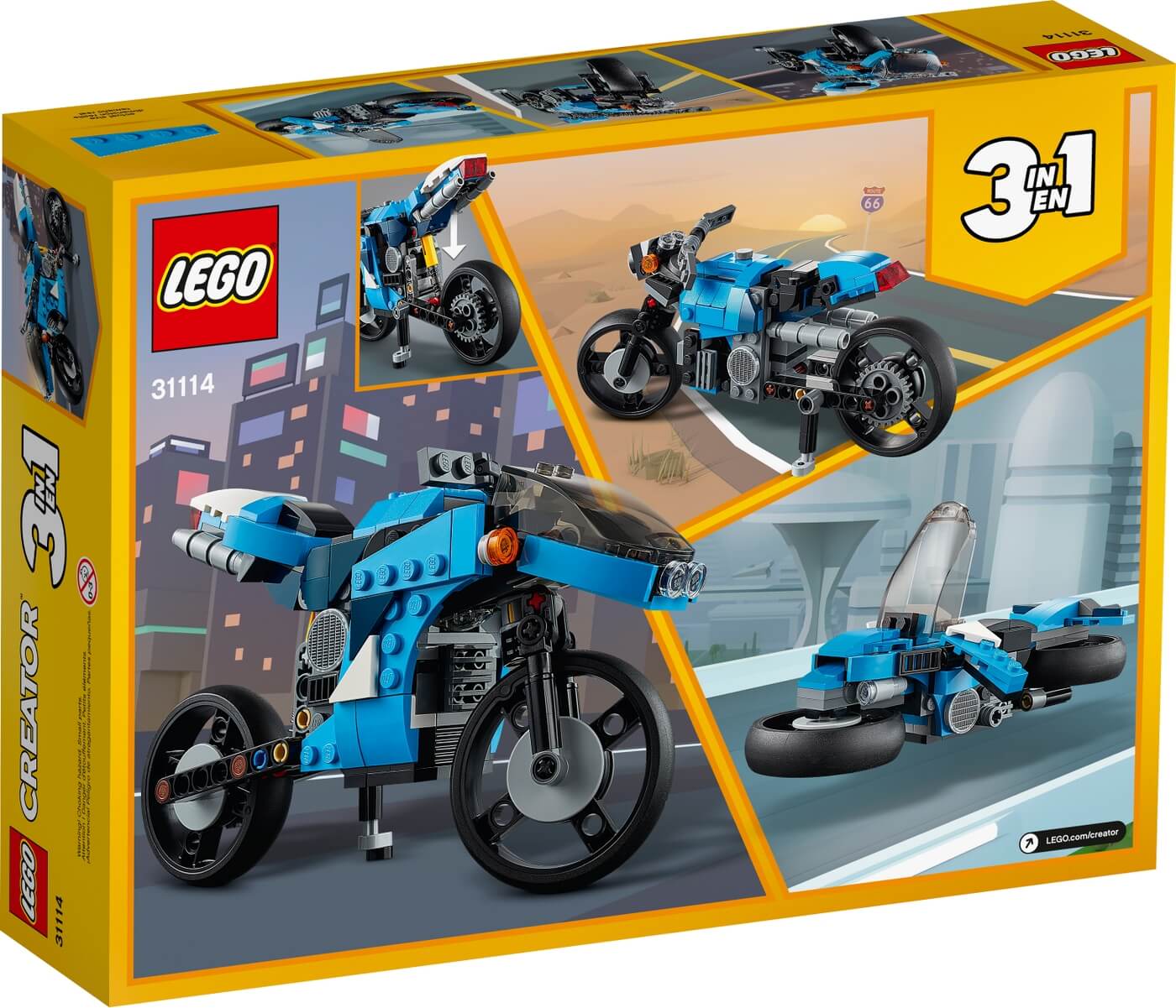 Supermoto ( Lego 31114 ) imagen k
