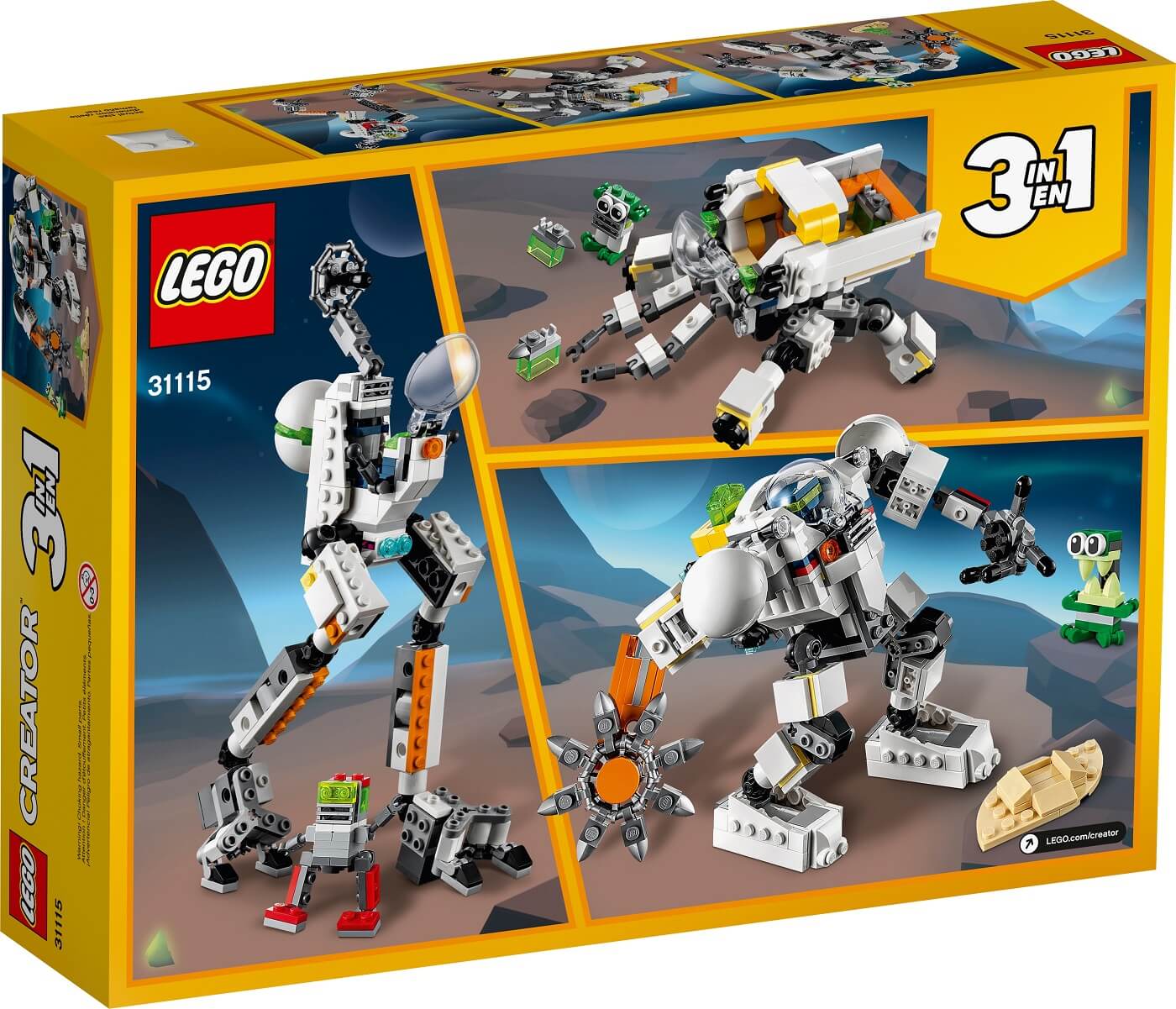 Meca Minero Espacial ( Lego 31115 ) imagen d