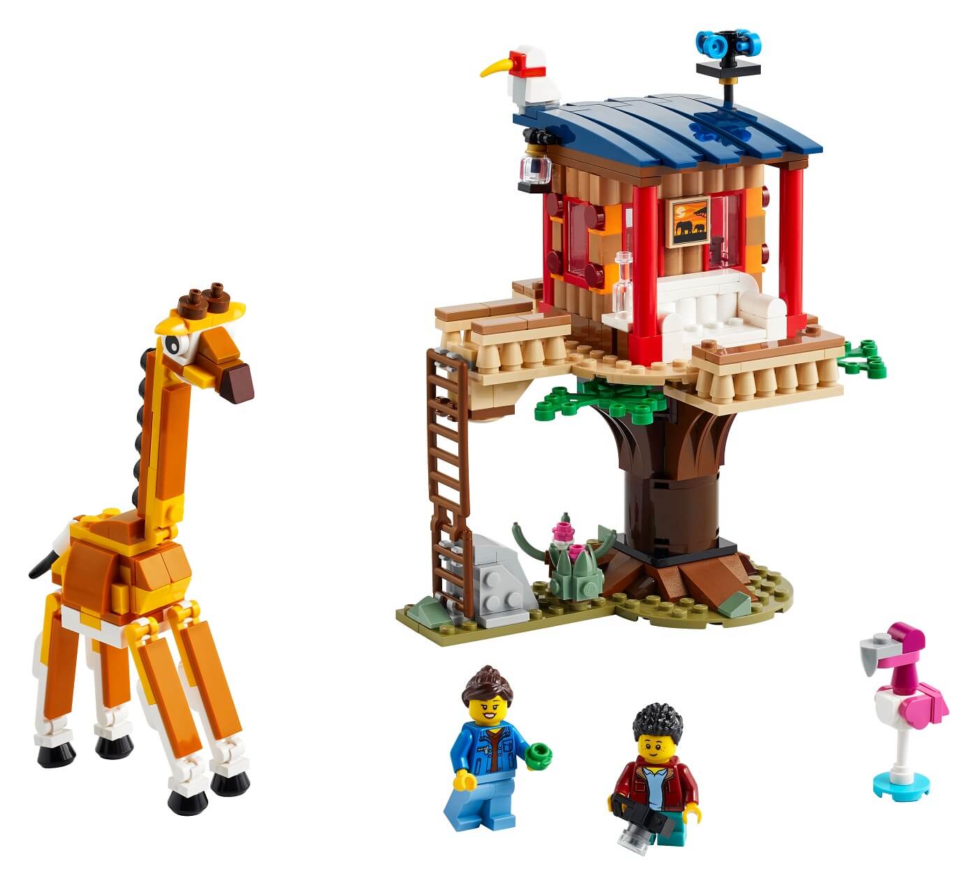 Casa del Arbol en la Sabana ( Lego 31116 ) imagen a