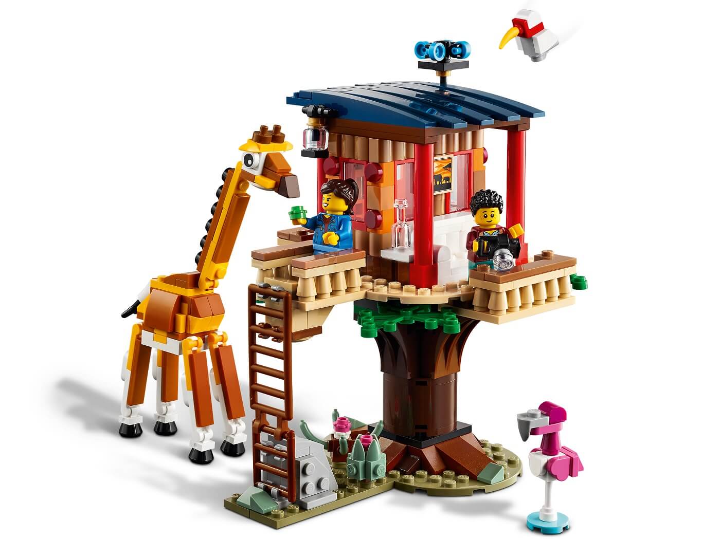 Casa del Arbol en la Sabana ( Lego 31116 ) imagen b