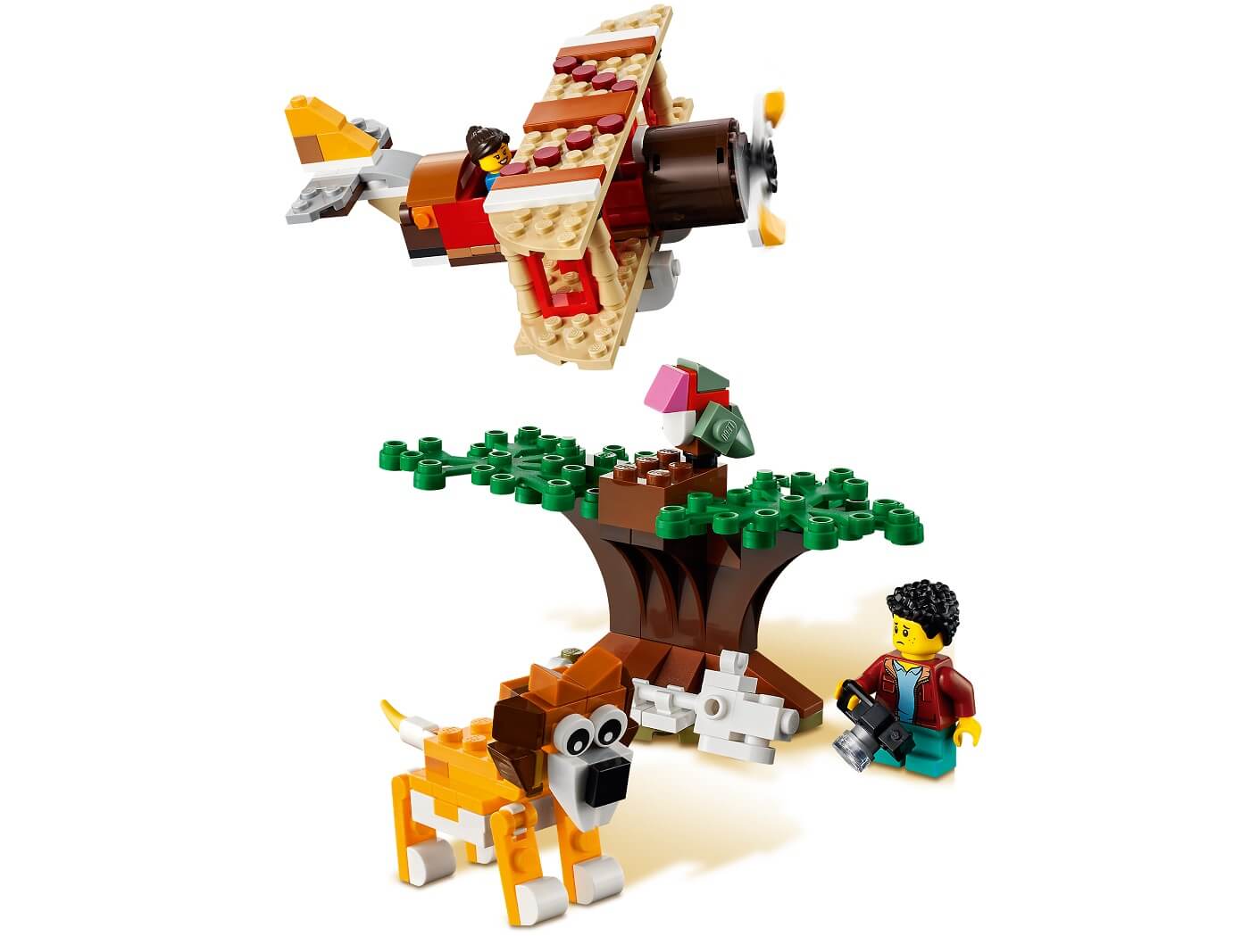 Casa del Arbol en la Sabana ( Lego 31116 ) imagen c