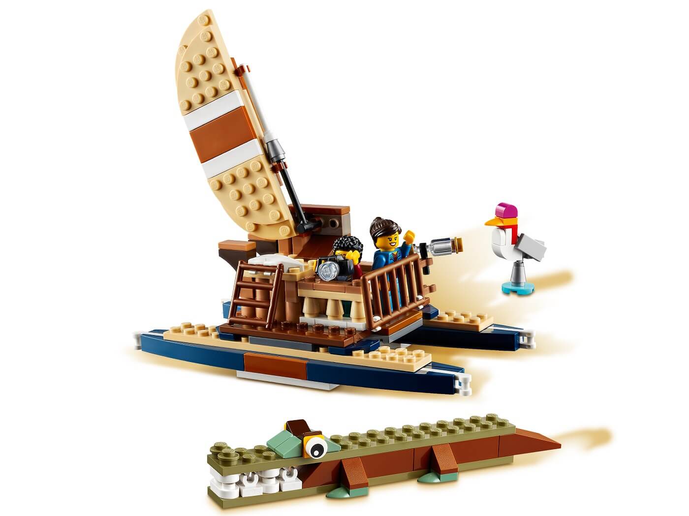 Casa del Arbol en la Sabana ( Lego 31116 ) imagen d