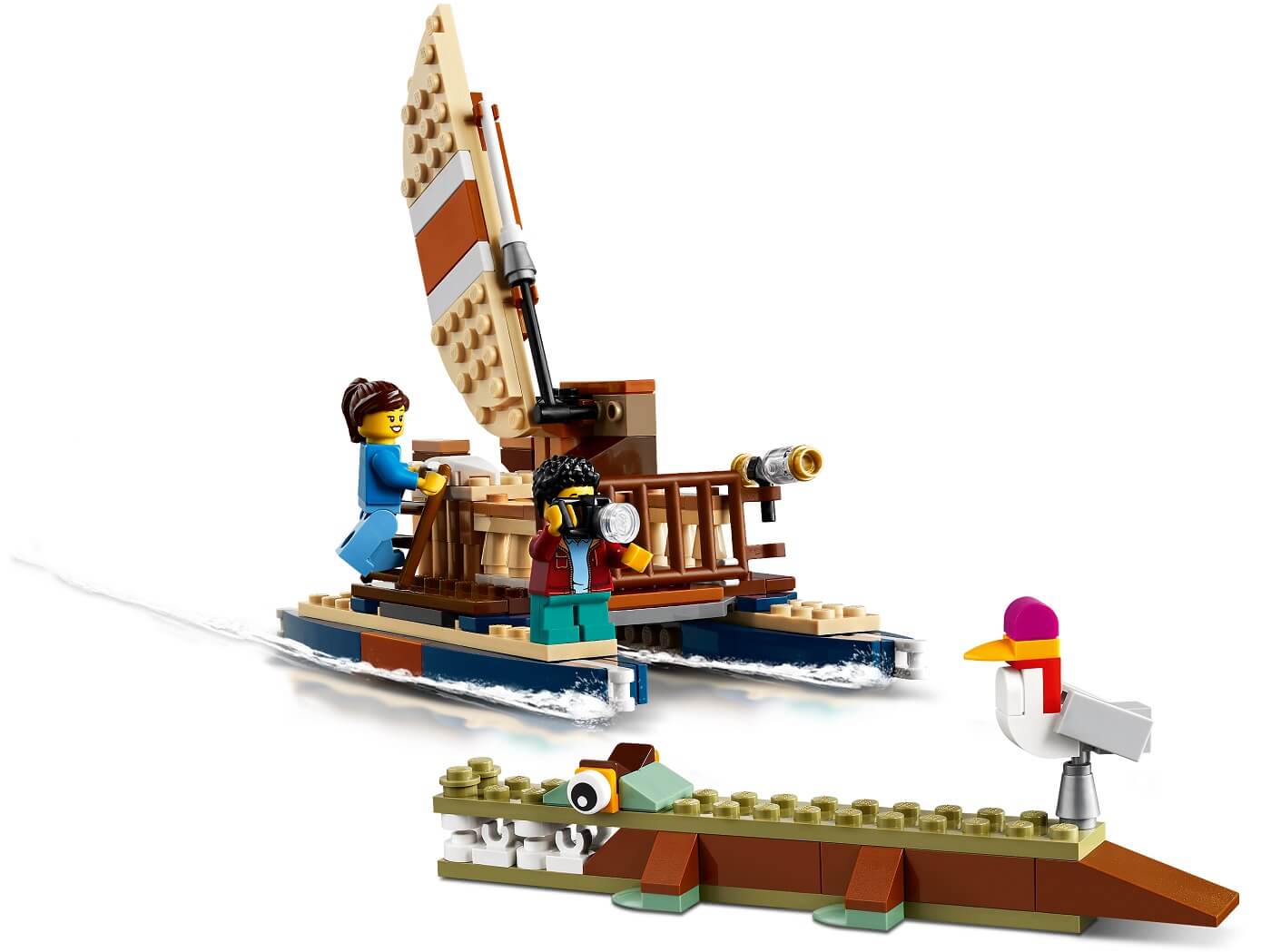 Casa del Arbol en la Sabana ( Lego 31116 ) imagen h