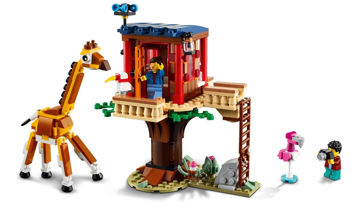 Casa del Arbol en la Sabana ( Lego 31116 ) imagen j