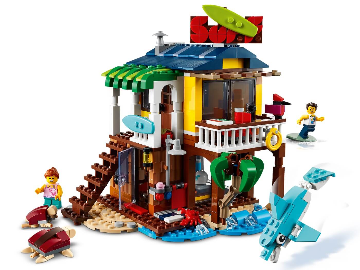 Casa Surfera en la Playa ( Lego 31118 ) imagen b