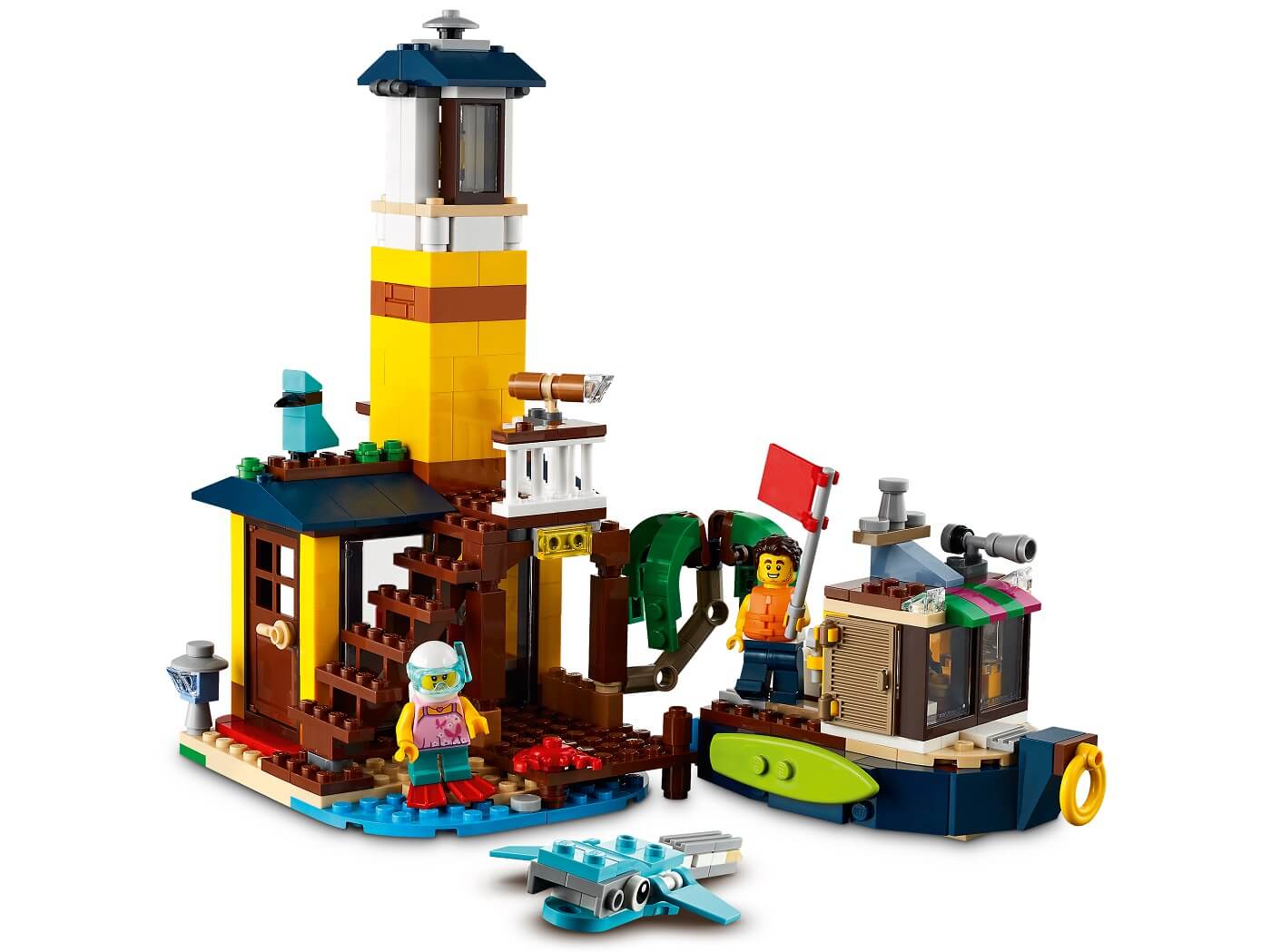Casa Surfera en la Playa ( Lego 31118 ) imagen c