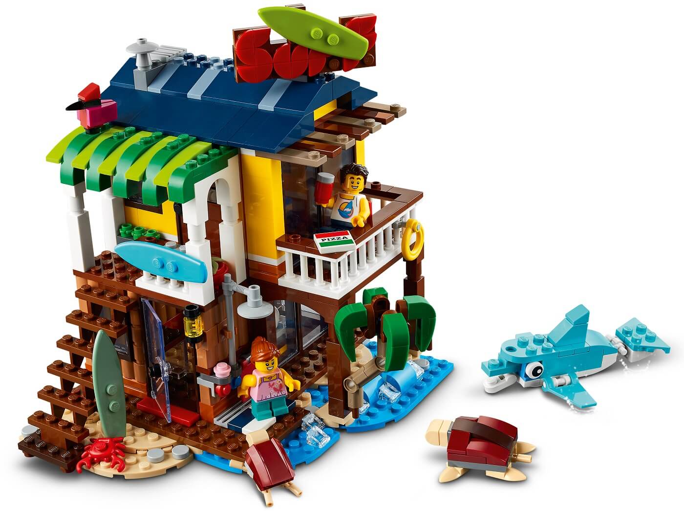 Casa Surfera en la Playa ( Lego 31118 ) imagen e
