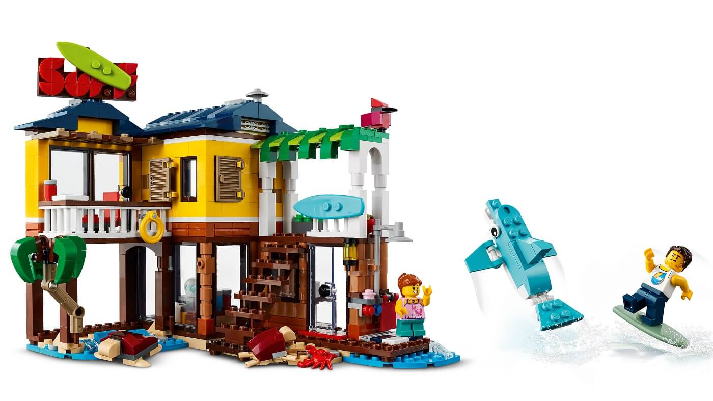 Casa Surfera en la Playa ( Lego 31118 ) imagen h