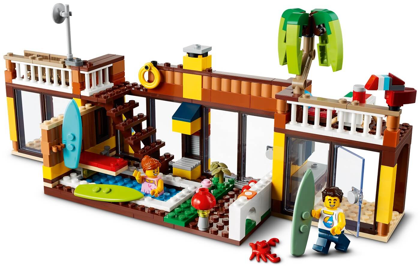 Casa Surfera en la Playa ( Lego 31118 ) imagen j