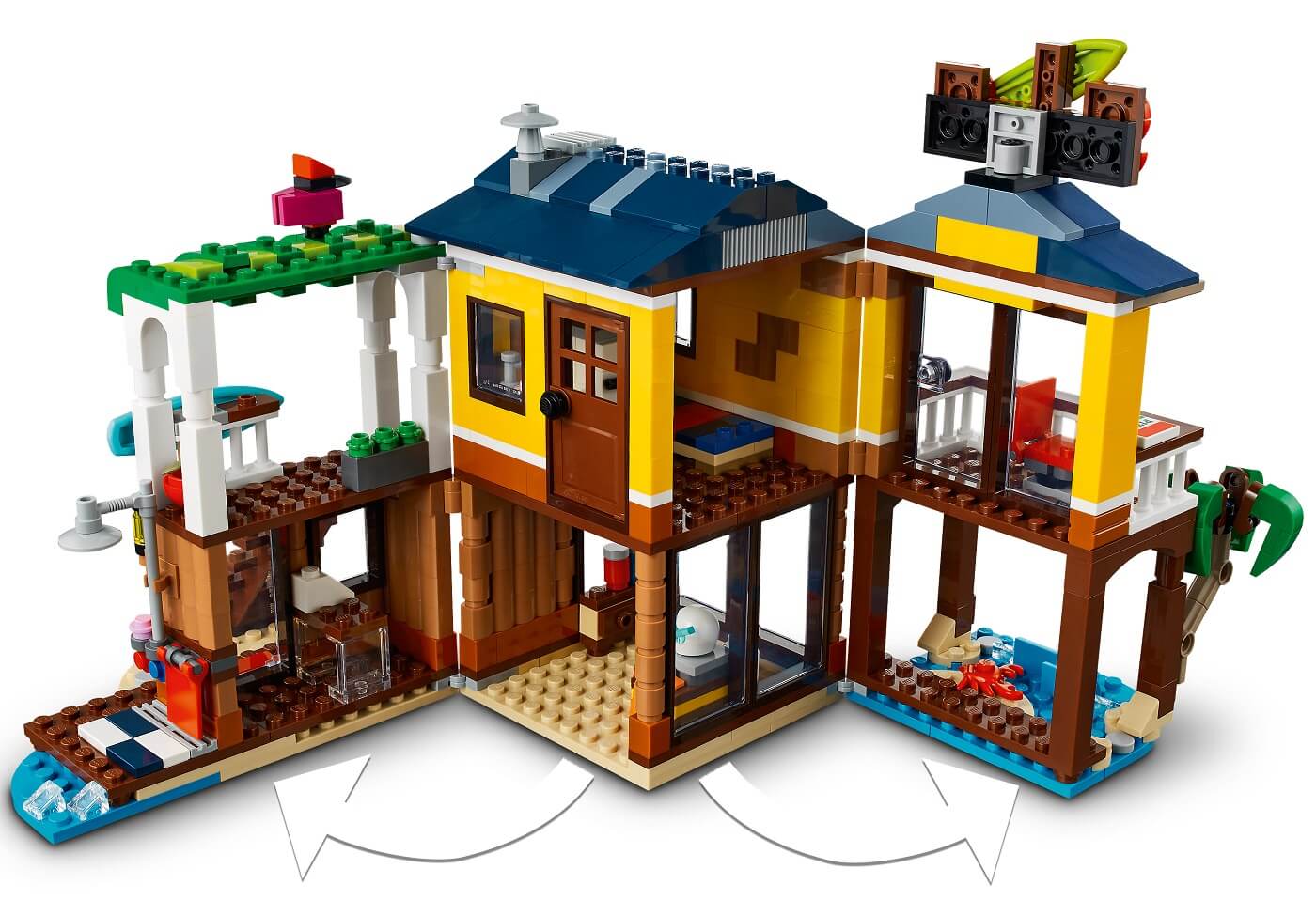 Casa Surfera en la Playa ( Lego 31118 ) imagen k