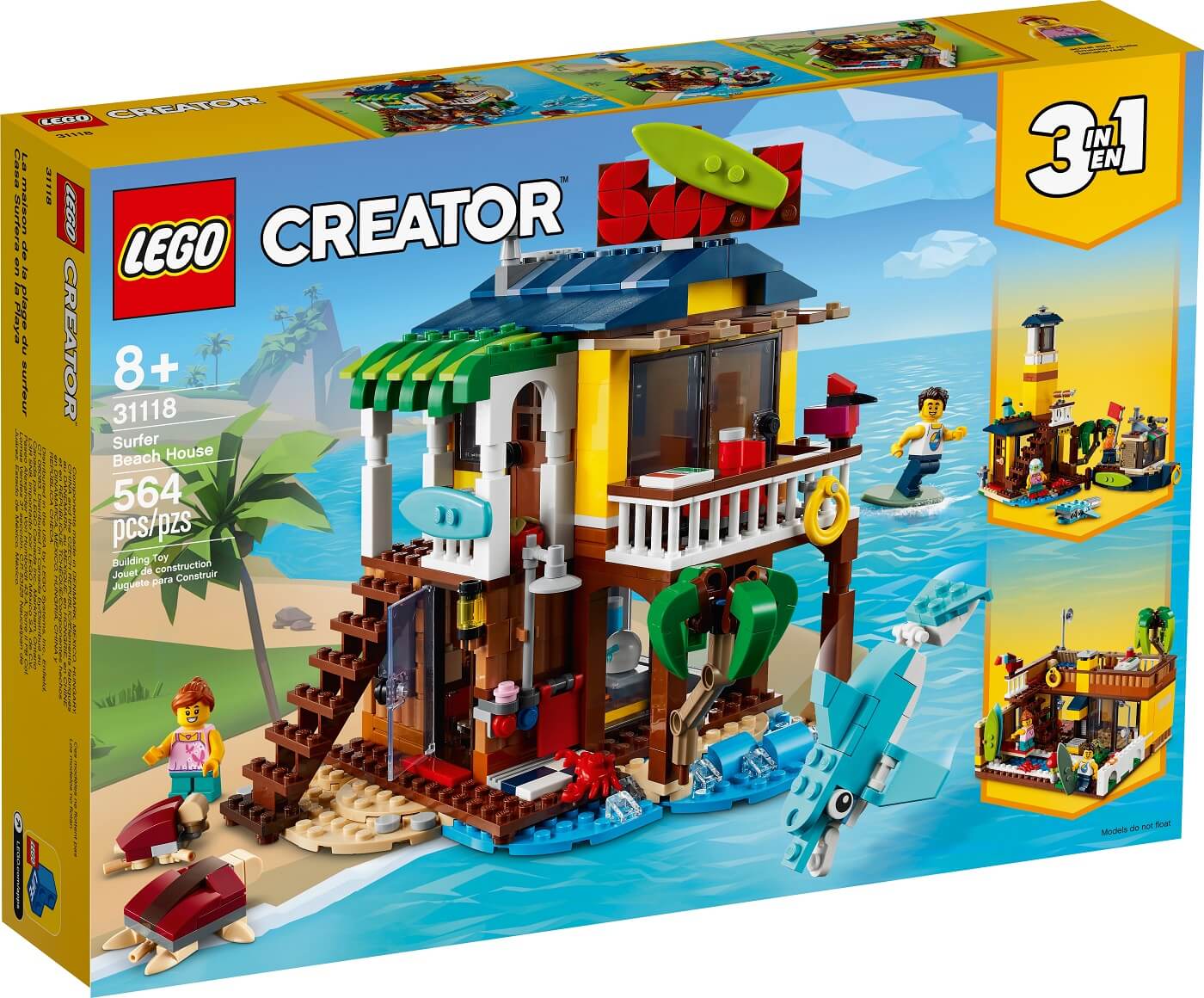 Casa Surfera en la Playa ( Lego 31118 ) imagen m