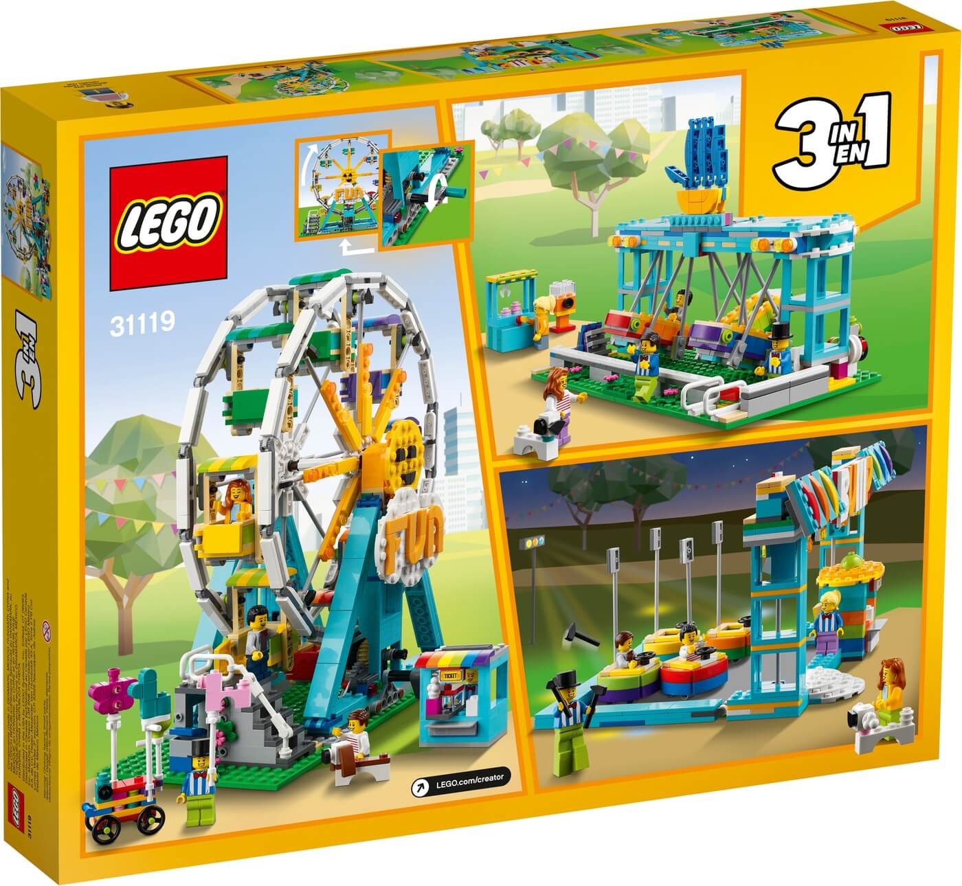Noria 3en1 ( Lego 31119 ) imagen m