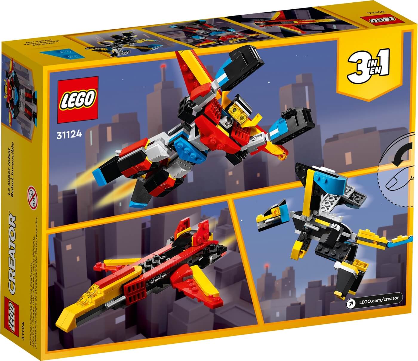 Robot Invencible ( Lego 31124 ) imagen f