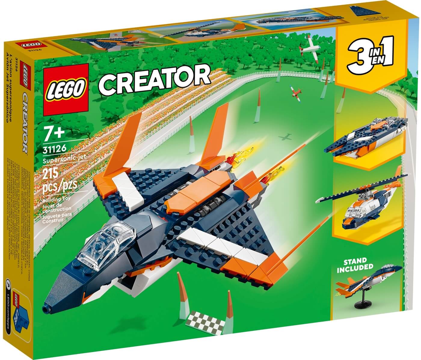 Reactor Supersonico 3en1 ( Lego 31126 ) imagen g