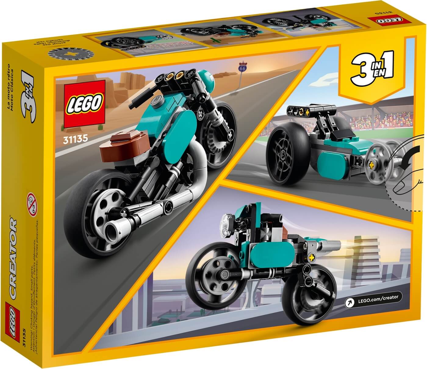 Moto clasica ( Lego 31135 ) imagen g