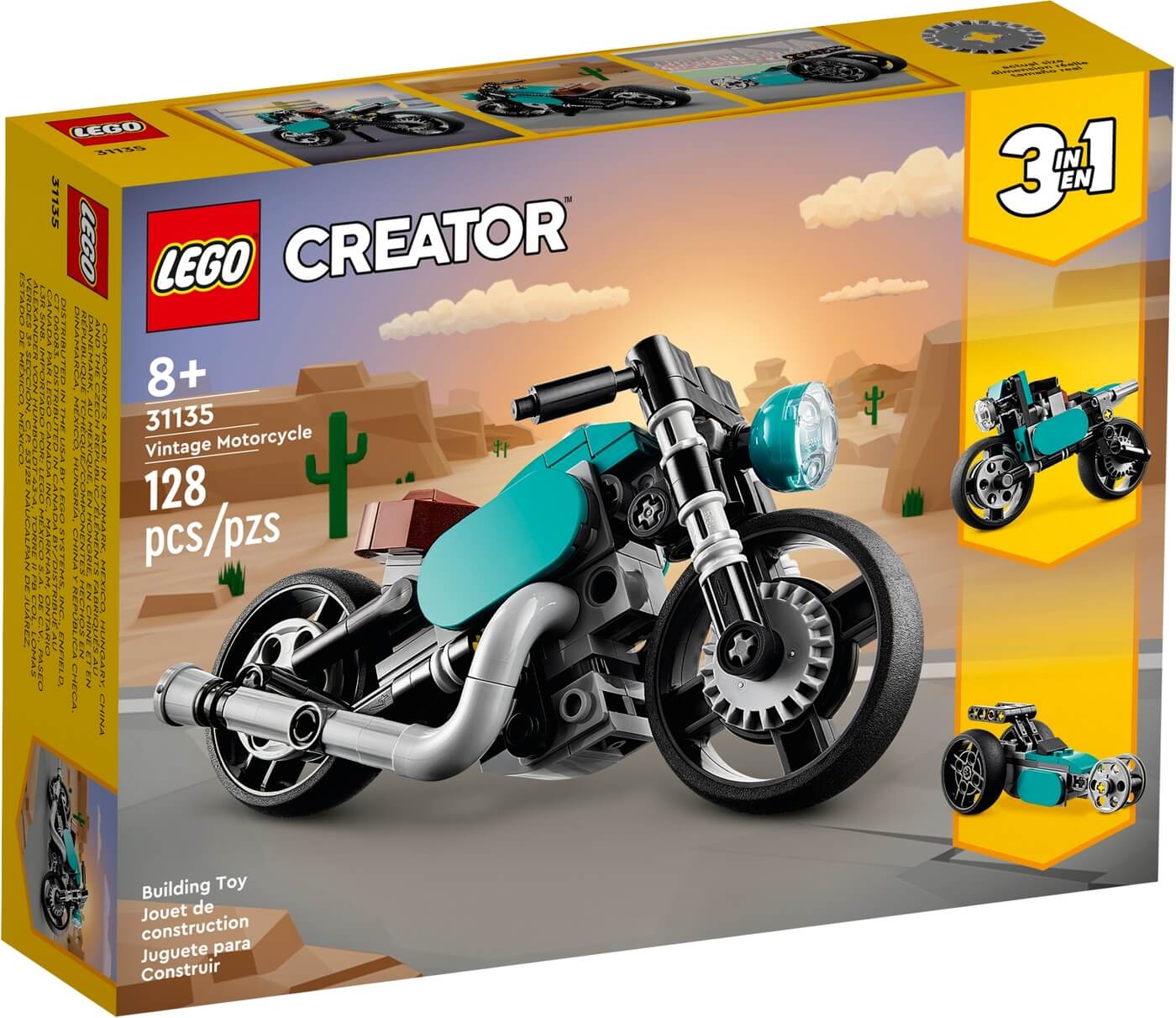 Moto clasica ( Lego 31135 ) imagen h