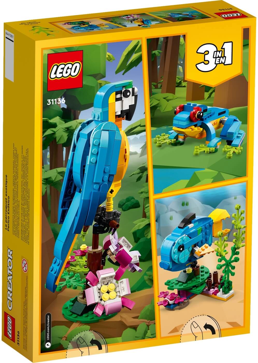 Loro Exotico ( Lego 31136 ) imagen g