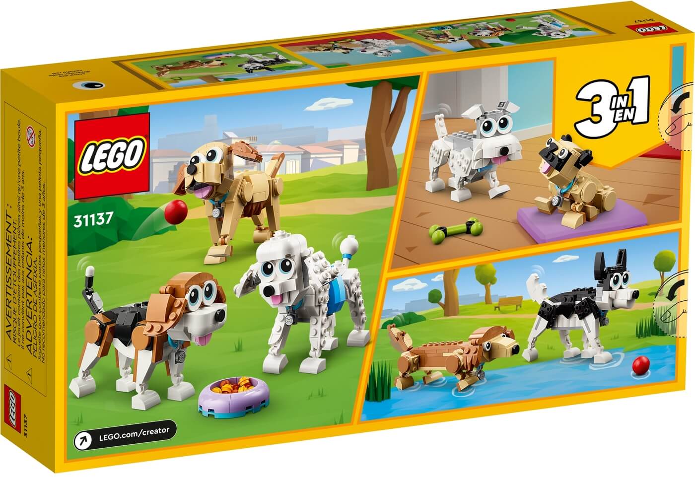 Perros Adorables ( Lego 31137 ) imagen g