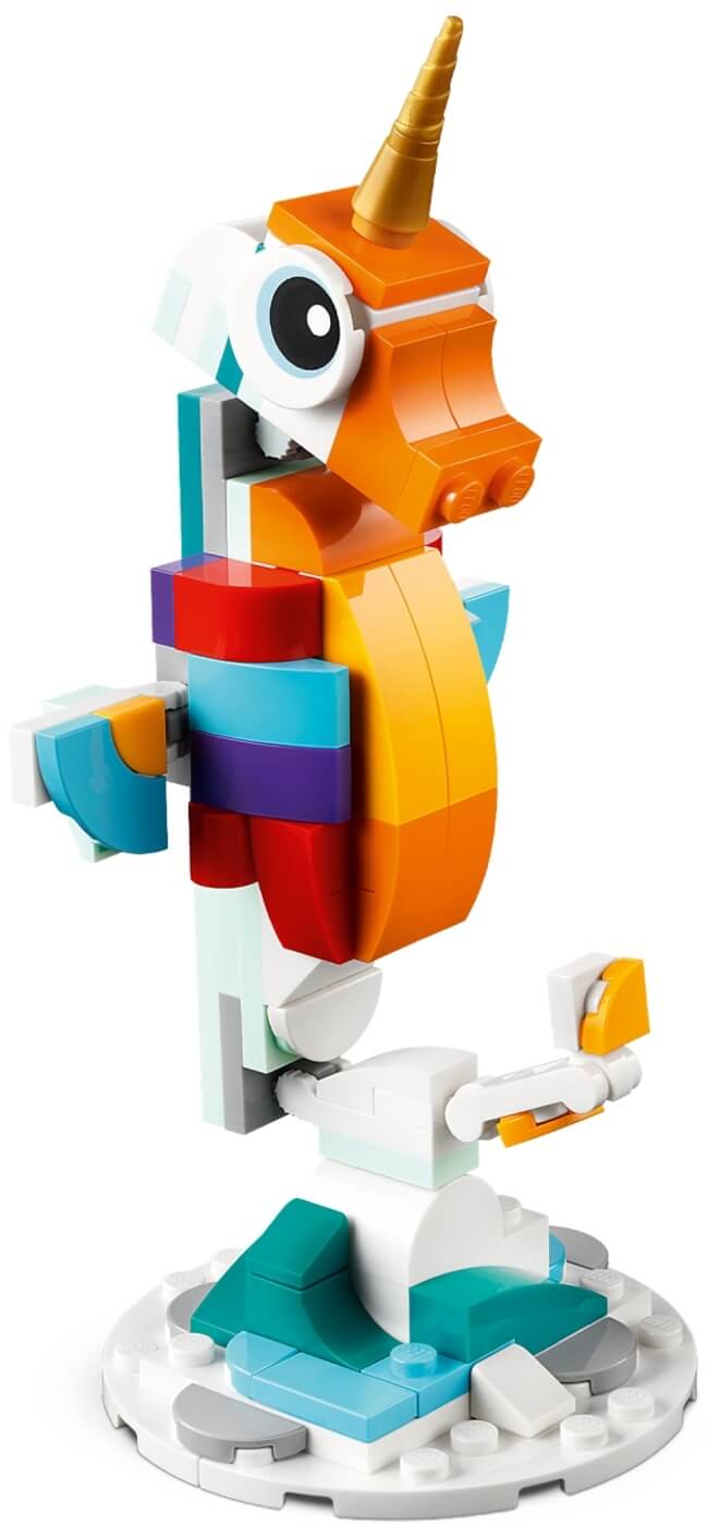 Unicornio Magico 3en1 ( Lego 31140 ) imagen c