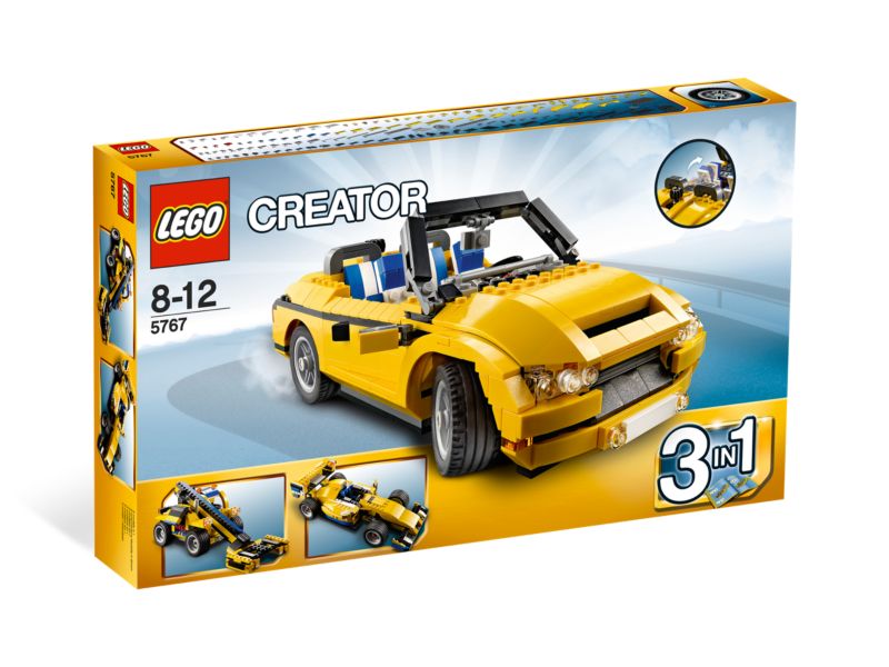 Descapotable Amarillo ( Lego 5767 ) imagen b