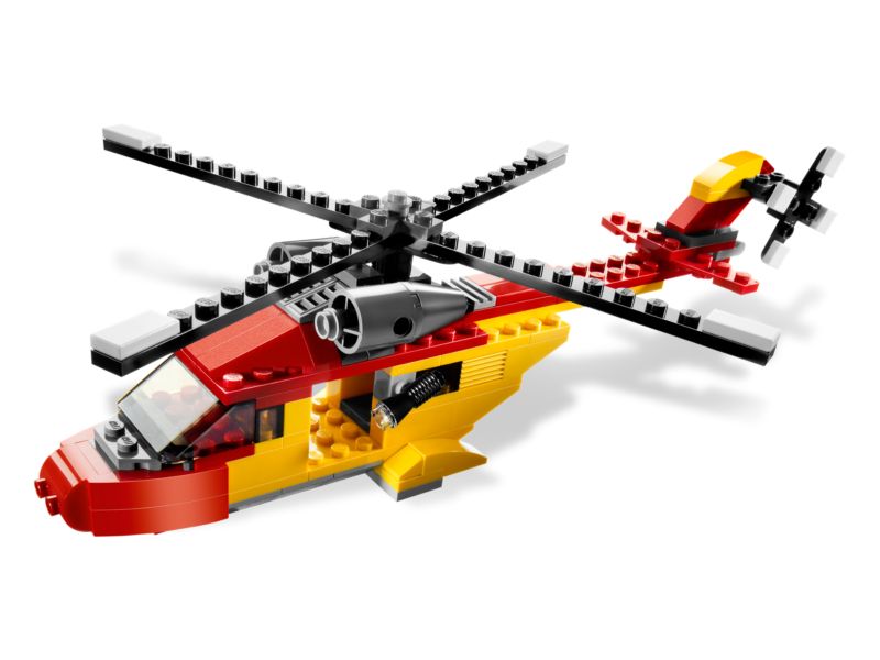 Helicóptero de Rescate ( Lego 5866 ) imagen a