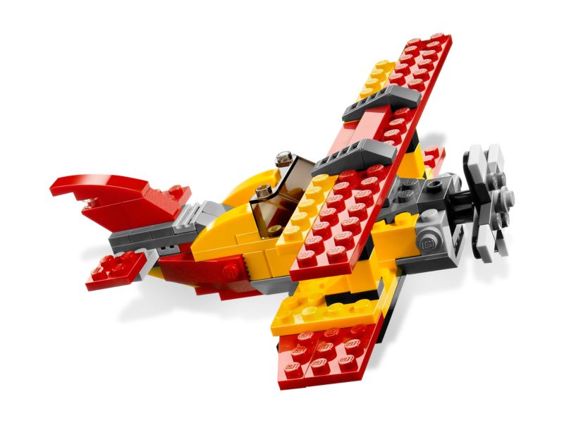 Helicóptero de Rescate ( Lego 5866 ) imagen c