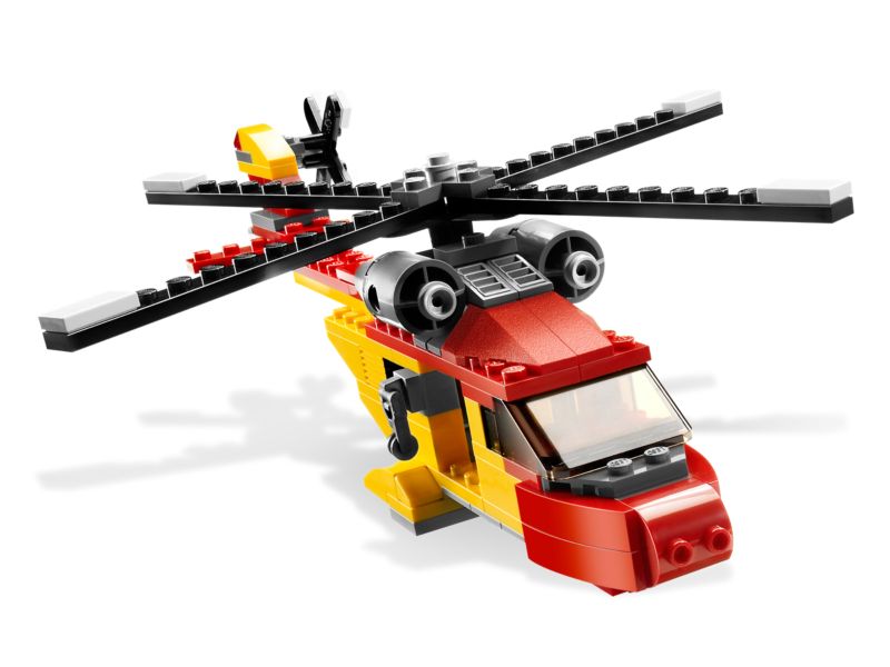Helicóptero de Rescate ( Lego 5866 ) imagen e