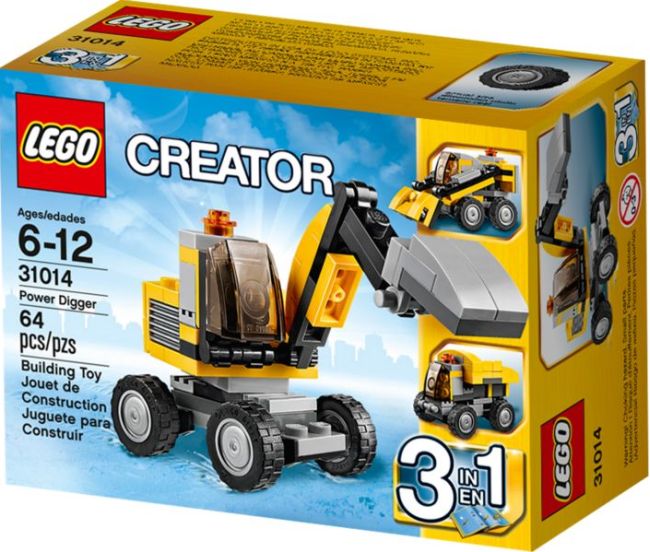 Mini Excavadora 3en1 ( Lego 31014 ) imagen g