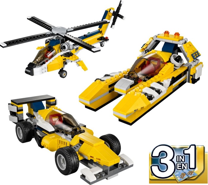 Máquinas Amarillas ( Lego 31023 ) imagen a