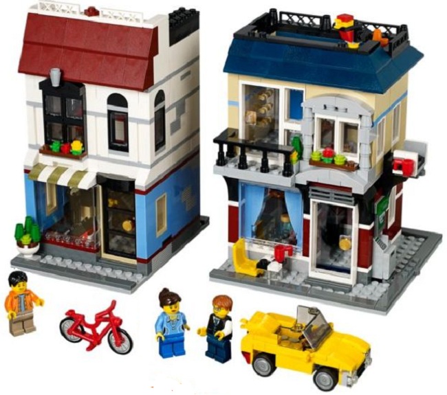 Tienda de Bicicletas y Cafetería ( Lego 31026 ) imagen a