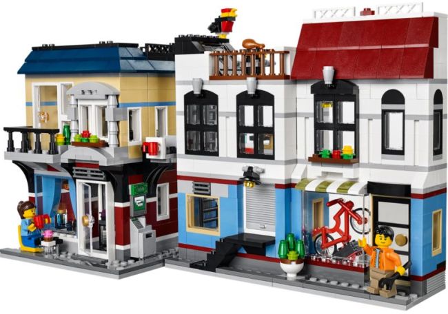 Tienda de Bicicletas y Cafetería ( Lego 31026 ) imagen b