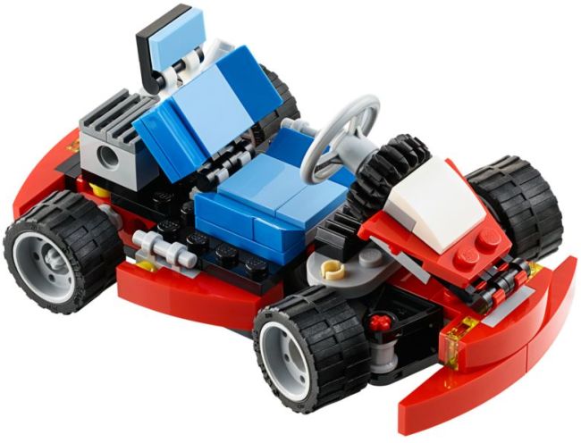 Kart Rojo ( Lego 31030 ) imagen a