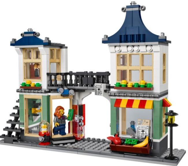 Tienda de Juguetes y Mercado ( Lego 31036 ) imagen c